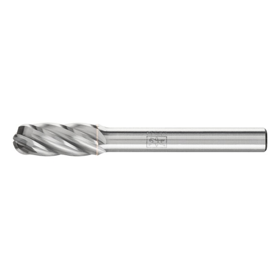 PFERD carbide burr ALU cylindrical round WRC diameter 08x20mm shank 6mm - Rotor milling cutter
