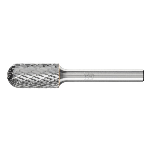 PFERD Hartmetall Frässtift TOUGH Walzenrund WRC Durchmesser 12x25 mm Schaft 6 mm - Rotorfräser