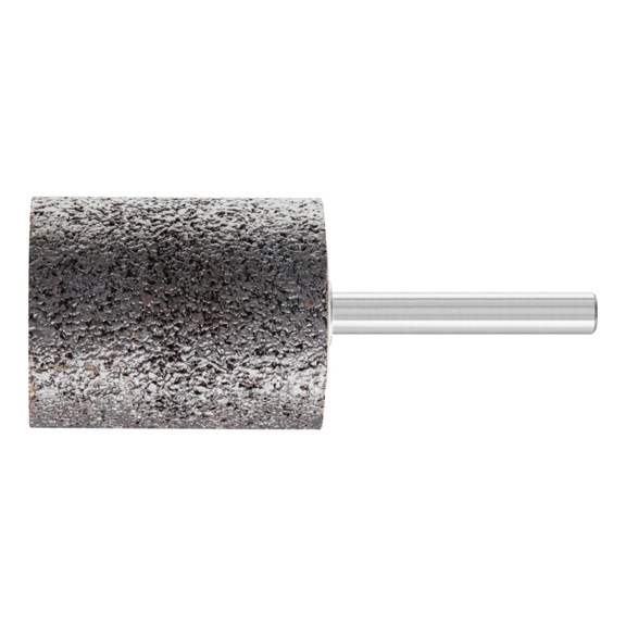 PFERD INOX EDGE mounted point cylinder diameter 32x40 mm shank 6 mm A24 - Mounted point and mounted point with threaded insert