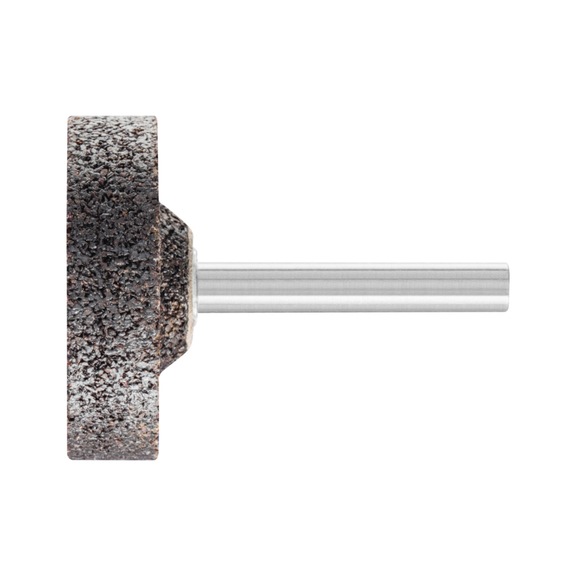 PFERD INOX mounted point cylinder diameter 40x13 mm shank 6 mm A30 stainless steel - Mounted point and mounted point with threaded insert