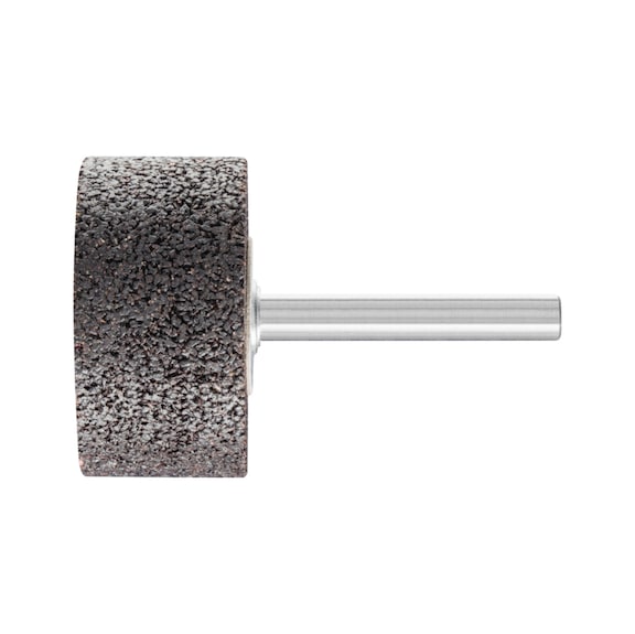 PFERD INOX Schleifstift Zylinder Durchmesser 40x20 mm Schaft 6 mm A24 Edelstahl - Schleifstift und Schleifkörper mit Gewindeeinsatz