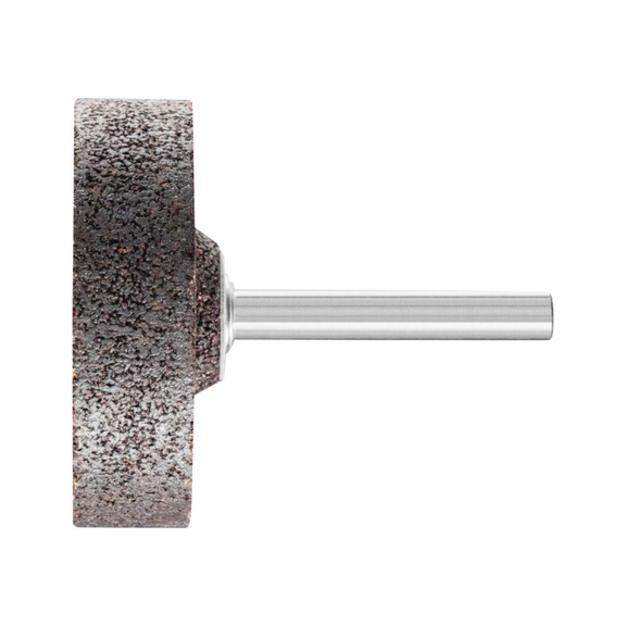 PFERD INOX mounted point cylinder diameter 50x13 mm shank 6 mm A30 stainless steel - Mounted point and mounted point with threaded insert