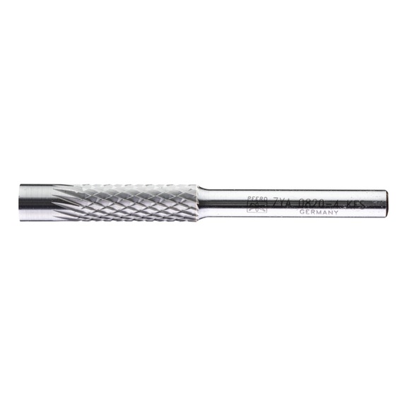 PFERD carbide copy burr 7 mm cylinder ZYA diameter 08x30mm Z4 - Rotor milling cutter