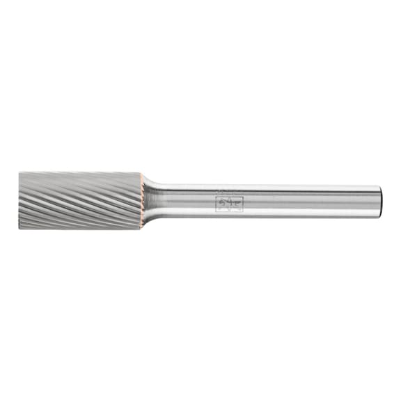 PFERD Hartmetall Frässtift Zylinder ZYA Durchmesser 10x20mm Schaft 6 mm Z5 - Rotorfräser