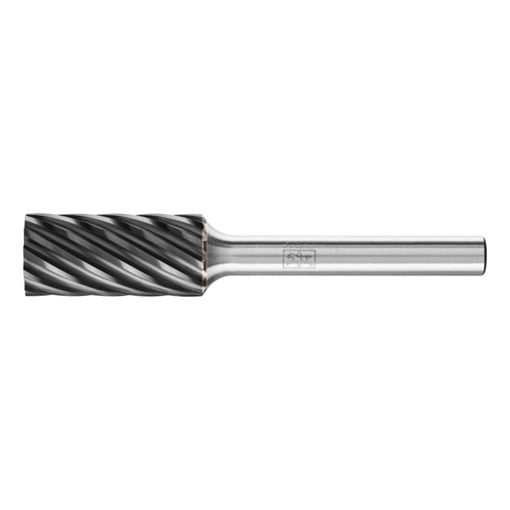 PFERD carbide burr INOX cylinder ZYA diameter 12x25 mm shank 6 mm - Rotor milling cutter