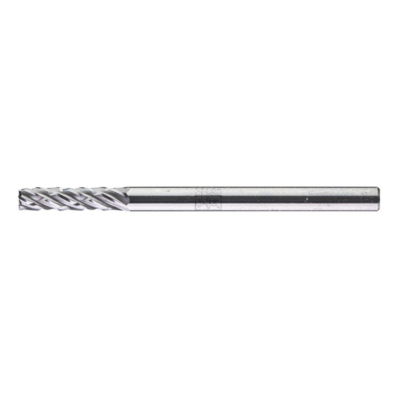 PFERD Hartmetall Frässtift ALLROUND Zylinder ZYAS stirnverzahnt D 03x13mm - Rotorfräser