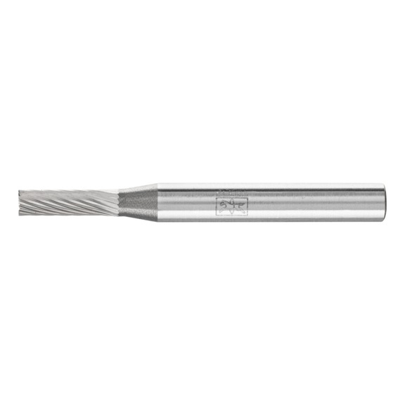 PFERD carbide burr cylinder ZYAS face-toothed diameter 04x13 mm Z5 - Rotor milling cutter