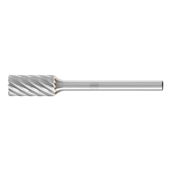PFERD carbide burr INOX cylinder ZYAS serrated diameter 06x13 mm - Rotor milling cutter