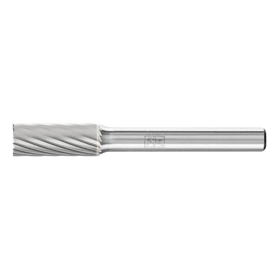 PFERD carbide burr cylinder ZYAS serrated diameter 08x20mm Z3 - Rotor milling cutter