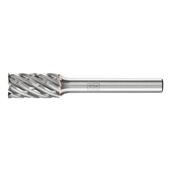 PFERD carbide burr STEEL cylinder ZYAS face diameter 10x20 mm steel - Rotor milling cutter
