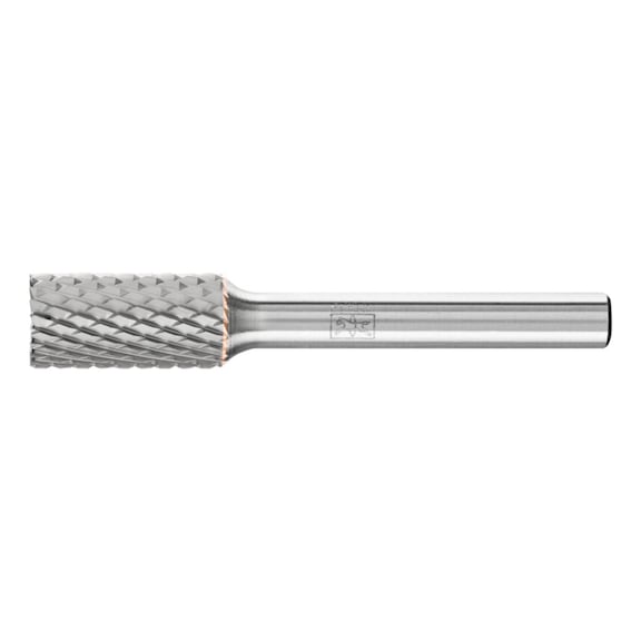 PFERD carbide burr cylinder ZYAS serrated diameter 10x20mm, 6mm - Rotor milling cutter