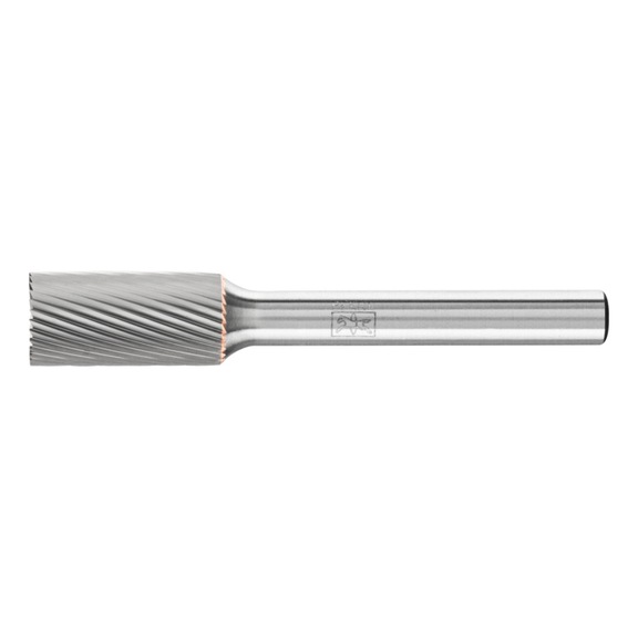 PFERD Hartmetall Frässtift Zylinder ZYAS stirnverzahnt Durchmesser 10x20mm Z5 - Rotorfräser