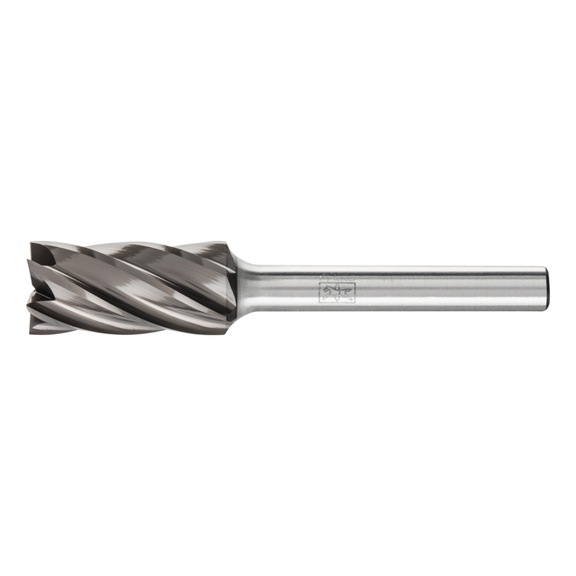 PFERD carbide burr ALU cylinder ZYAS serrated D 12x25mm shank 6mm - Rotor milling cutter
