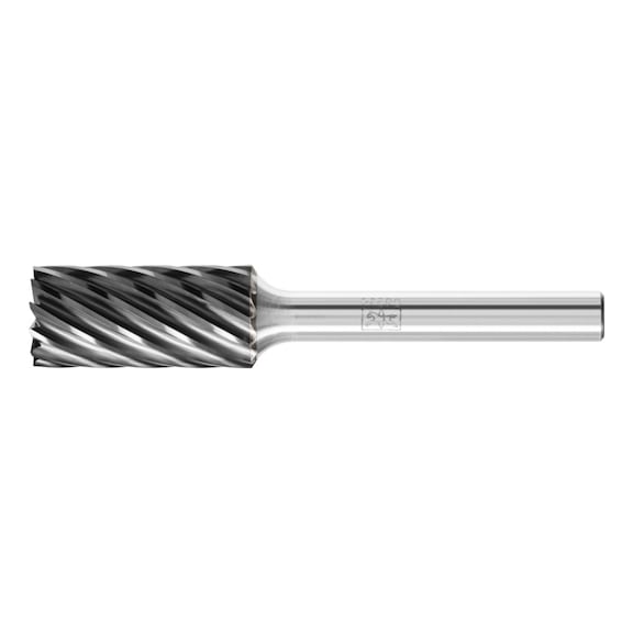 PFERD carbide burr INOX cylinder ZYAS serrated diameter 12x25 mm - Rotor milling cutter