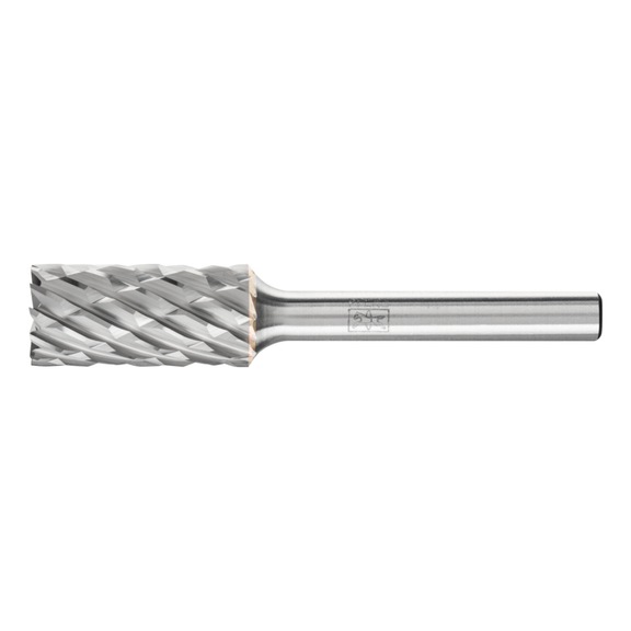 PFERD Hartmetall Frässtift STEEL Zylinder ZYAS stirnverzahnt Durchmesser 12x25mm - Rotorfräser