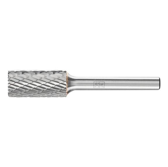 PFERD Hartmetall Frässtift TOUGH Zylinder ZYAS stirn Durchmesser 12x25 mm - Rotorfräser