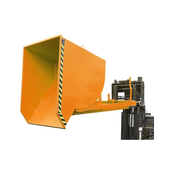 Kontejner za kipovanje zapr. 1,50 m³ DxŠxV 1760x1560x1270 mm - Kontejner za kipovanje sa zakretnim mehanizmom – za težak šut