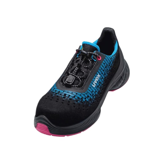 UVEX 1 G2 low shoes S1 68268 black blue pink width 11 size 41 6826841 - G2 Low-cut shoe S1 68268 W11