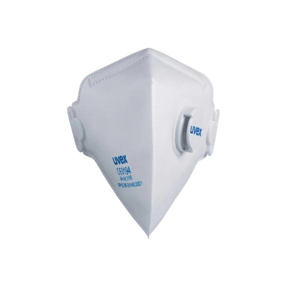 UVEX folding mask uvex silv-Air c 3110 FFP1 8743110 pack of 3 - Respiratory protection