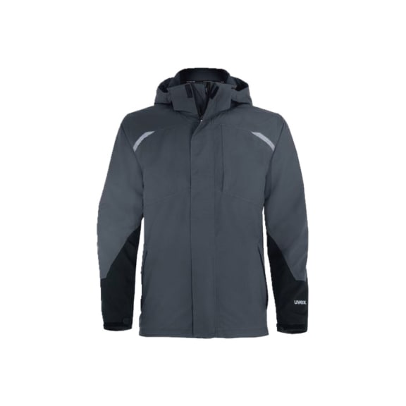 UVEX weather jacket uvex suXXeed craft gray anthracite S 8874409 - Rain jacket