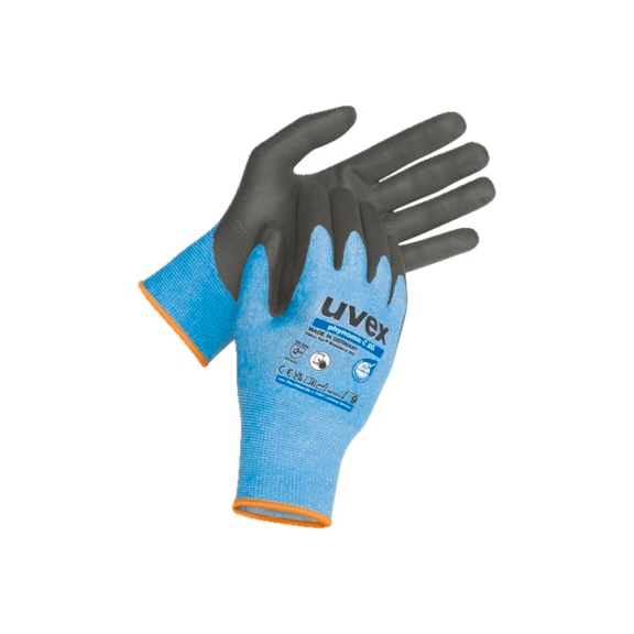 UVEX safety glove uvex phynomic C XG protexxion zone 60074 size 6 6007406 - Assembly gloves