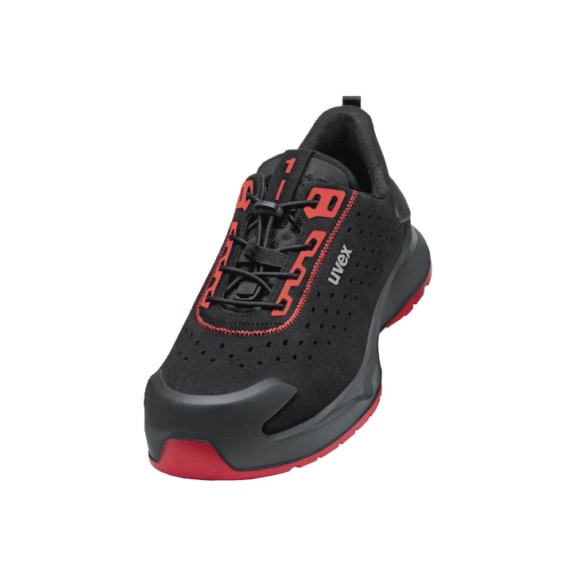UVEX 1 x-craft low shoes S1 PL 68024 black width 14 size 52 6802452 - x-craft Low-cut shoe S1 PL 68024 W14