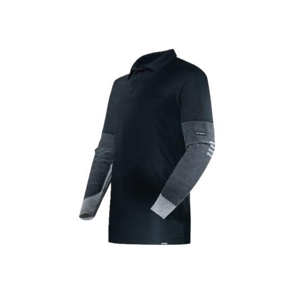 UVEX polo shirt uvex cut black M 1726610 - Polo shirt