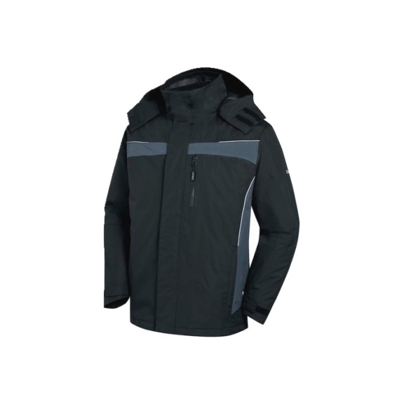 UVEX Wetterjacke uvex perfect schwarz grau XL 9837812 - Regenjacke