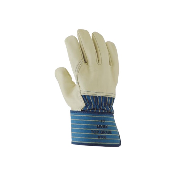 UVEX safety glove uvex top grade 8100 60294 size 10 6029410 - Leather protective gloves
