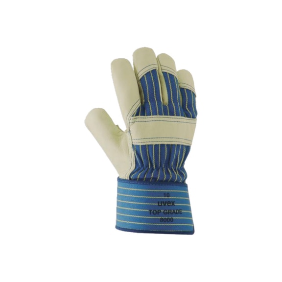 UVEX safety glove uvex top grade 8000 60295 size 11 6029511 - Leather protective gloves