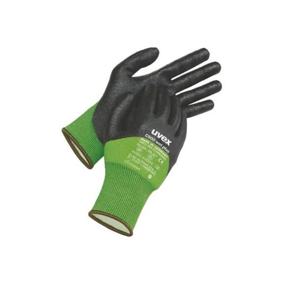 UVEX safety glove uvex C500 wet plus 60496 size 10 6049610 - Cut protection gloves