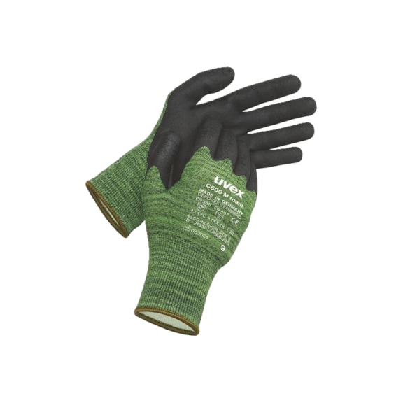 UVEX safety glove uvex C500 M foam 60498 size 8 6049808 - Cut protection gloves