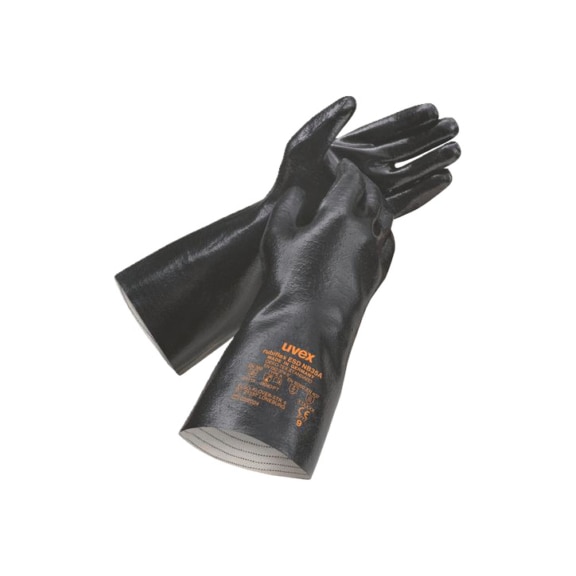 UVEX safety glove uvex rubiflex ESD NB35A 60954 size 9 6095409 - Chemical protective gloves
