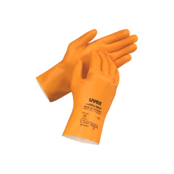 UVEX Schutzhandschuh uvex rubiflex NB27 89636 Größe 11 9893263 - Montageschutzhandschuhe