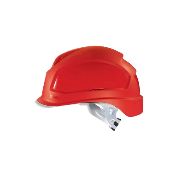UVEX safety helmet uvex pheos E-S-WR 9770331 red without vents - Safety helmet