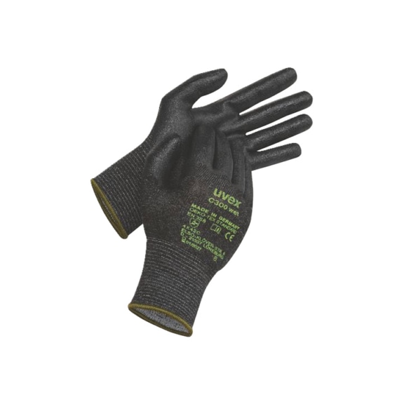 UVEX safety glove uvex C300 wet 60542 size 10 6054210 - Cut protection gloves