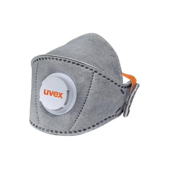 UVEX folding mask uvex silv-Air premium 5220+ FFP2 8735221 Pack of 15 pieces - Respiratory protection