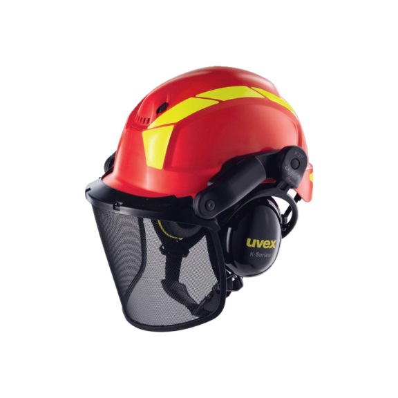 UVEX safety helmet uvex pheos 9774238 red with vents - Safety helmet