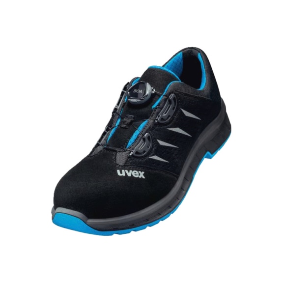 UVEX 2 trend low shoes S1P 69381 blue black width 10 size 42 6938142 - trend Low-cut shoe S1P 69381 W10