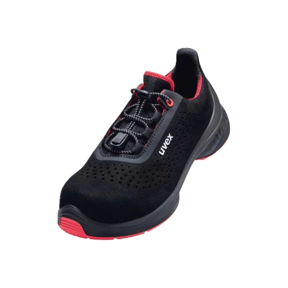UVEX 1 G2 low shoes S1 68467 black red width 10 size 38 6846738 - G2 Low-cut shoe S1 68467 W10