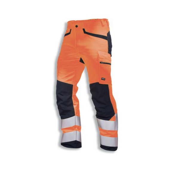 UVEX Arbeitshose uvex protection flash orange warnorange 50 1728808 - Warnschutzhose