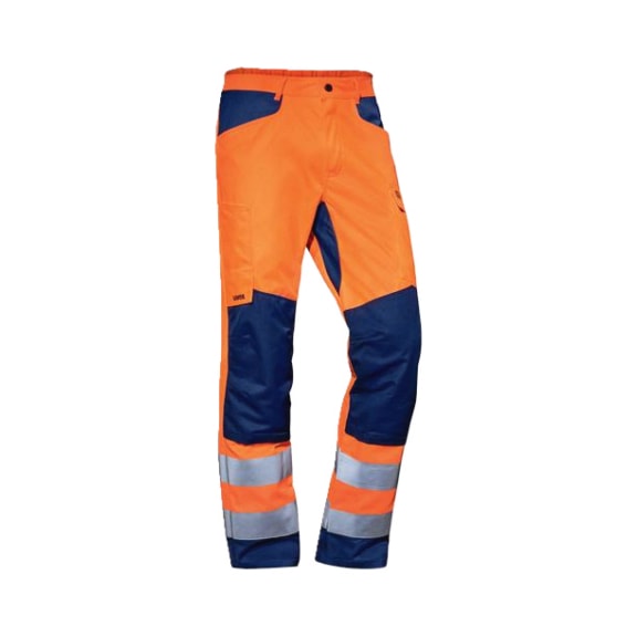 UVEX cargo pants uvex Construction orange warning orange 48 8826707 - High visibility trousers