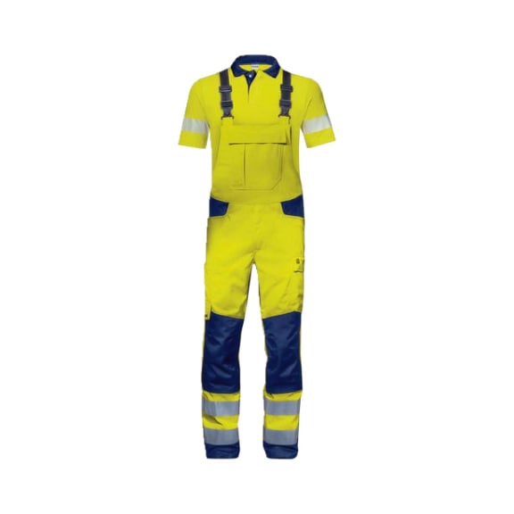UVEX dungarees uvex Construction yellow warning yellow 106 8827023 - High visibility dungarees