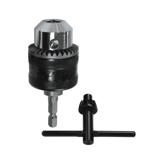 MAKITA annular gear drill chuck diameter 10mm spindle thread 1/4 inch 191881-4 - Gear rim drill chuck