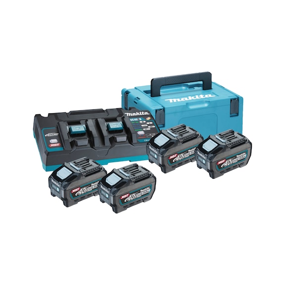 MAKITA Power Source-Kit XGT 40V 5,0Ah charging time 50 min 5 pieces 191U42-2 - Power source kits XGT 40V max.