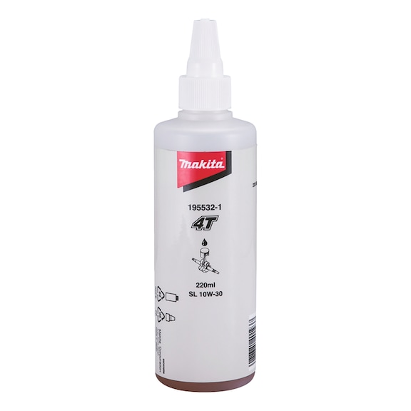 MAKITA 4-Takt-Motor&ouml;l Kapazit&auml;t 220 ml 10W-30 195532-1 - 4-Takt-Motoren&ouml;l