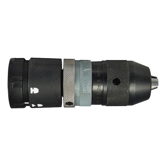 MAKITA Quick-release drill chuck 13 mm 1-13 mm 3/8 inch - 24UNF metal 196173-6 - Quick-action drill chuck