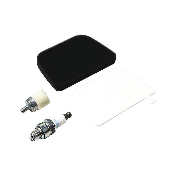 MAKITA maintenance set 4-piece spark plug CMR6A petrol filter air filter 197683-6 - Petrol engine maintenance