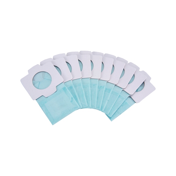 MAKITA paper filter 10 pieces 300 ml 198744-5 - Filters for hoovers (factory equipment, workshop equipment)