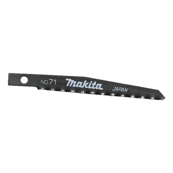 MAKITA Recipro blade BiM No.71 Cutting length 100 mm 5 pieces 792542-5 - Reciprocating saw blades for metal